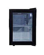 Zanduco 13" Black Countertop Display Refrigerator with 21L Capacity - 110V, 76W - CA