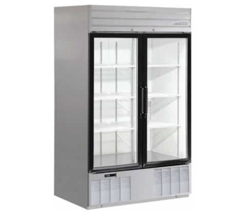 HABCO Refrigerator Double Glass Swing SE46SXG | Glass Door