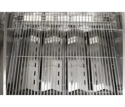 Omcan Stainless Steel Ourdoor BBQ Grill 5 Burners Total