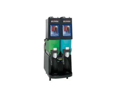Bunn ULTRA 2 PAF HP Powdered Auto Fill Black 2 Bowl Slush Frozen Drink Machine 2 Gallon Slush Machines Zanduco CA