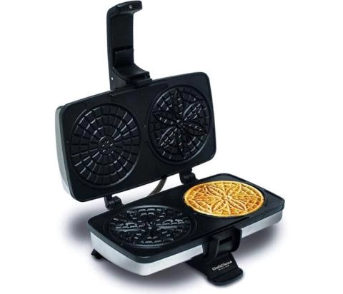 Chefs Choice 834 PizzellePro Toscano Nonstick Twin Pizzelle