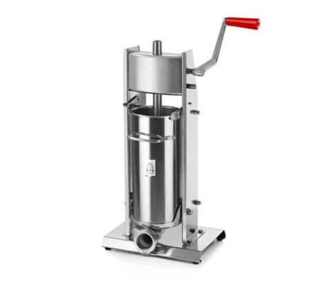 Tre Spade 5 kg / 11 lb Vertical Stainless Steel Sausage Stuffer