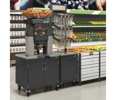 Zummo MVP40 Z40 Dual Wide Cabinet with 2 Storage Baskets and