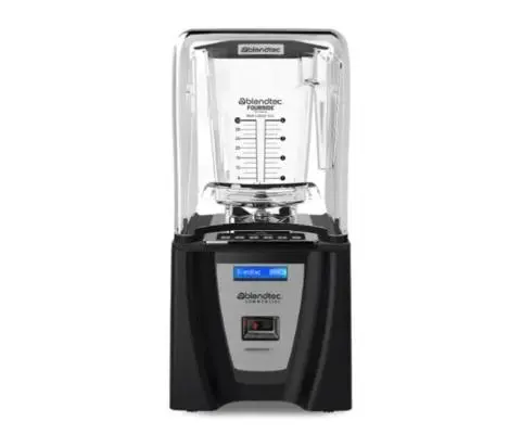 Blendtec C825C11Q B1GB1A Connoisseur 825 with FourSide Jars and Soft Rubber Lids 120V Black Zanduco CA