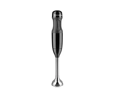 KitchenAid KHB12310B Stainless Steel 2 Speed Hand Blender Black Immersion Blenders Zanduco US