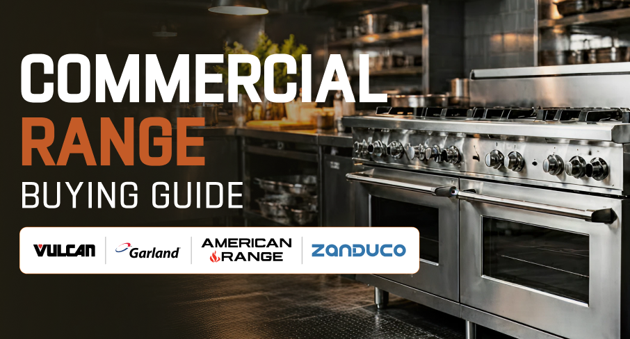 Resource image for Commercial Range Buying Guide: Vulcan vs Garland vs American Range vs Zanduco