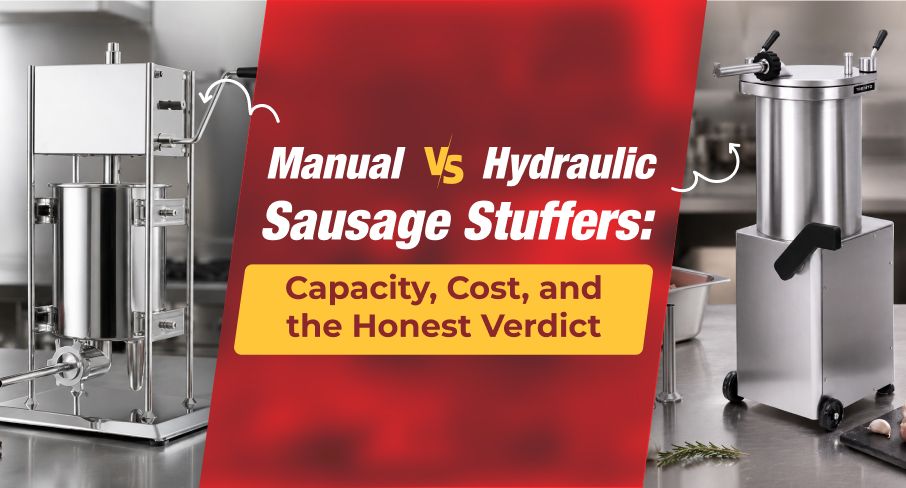 Resource image for Manual vs Hydraulic Sausage Stuffers: Capacity, Cost, and the Honest Verdict