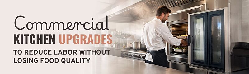 Commercial Kitchen Upgrades to Reduce Labor Without Losing Food Quality