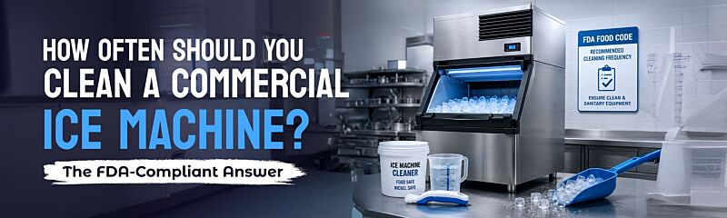 How Often Should You Clean a Commercial Ice Machine? The FDA-Compliant Answer