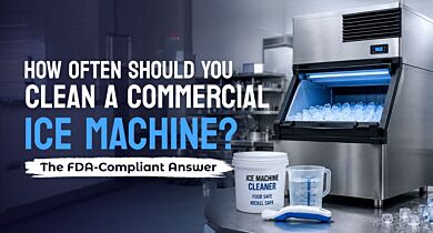 How Often Should You Clean a Commercial Ice Machine? The FDA-Compliant Answer