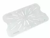Polycarbonate Clear Drain Shelf