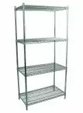 Heavy Duty Commercial Chrome Shelf Sets