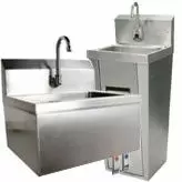 Knee and Pedestal Hand Sink 