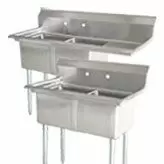 2 Compartment Sinks