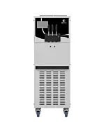 Gelmatic Double and Twist flavors Floor Pump Fed Soft Serve Machine 33kg hr Production Capacity Zanduco CA