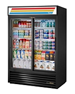 True GDM-47-HC-LD 54" Glass Slide Door Refrigerator with LED Lighting - 115V - CA