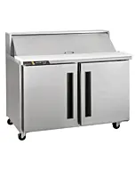 Centerline CLPT-3610-SD-LR 36" 10 Pan Prep Table Salad/Sandwich Unit Refrigerator