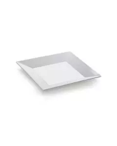 Enterprises ML-62-W White 8.75 Square Plate G.E.T Enterprises ML-62-W White 8.75 Square Plate G.E.T