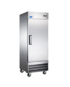 Zanduco 29" Single Door Stainless Steel Reach-In Freezer with 650L Capacity - 110V, 1/2 HP