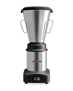 Omcan 4L Countertop Stainless Steel Blender, Removable Cutting Unit - 0.5HP, 373W
