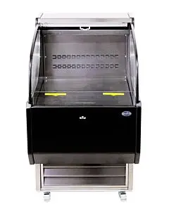 Zanduco 26" Open Refrigerated Floor Self-Serve Display Case with 6.6 cu.ft. Capacity