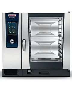 Rational CE2ERRA.0000258 iCombi Classic Single 10-Full Size Electric Combi Oven with Manual Controls - 208/240V, 3 Phase