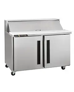 Centerline CLPT-4818-SD-LR 48" 18 Mega-Top Refrigerated Solid Door Sandwich/Salad Prep Table Unit