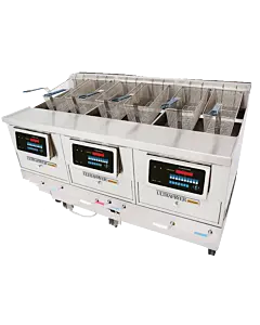 Ultrafryer B-P30-18-3-UC Commercial Fryer with UltraClear Plus Filtration 210-330 lbs. Capacity Natural Gas or Liquid Propane - 330,000 BTU