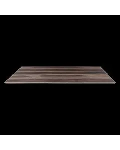 Elite Global Solutions 24" x 15" Rectangular Faux Wood M2415