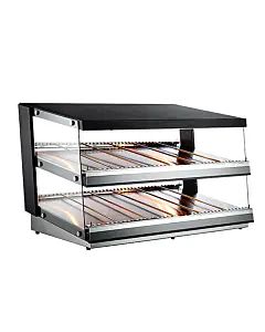 Omcan 44″ Heated Pass-Through Station with 4.27 cft. / 121 Liter Capacity 1800W - 120V/60/1