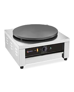 Omcan 16" Single Electric Cast Iron Crepe Maker - 120V