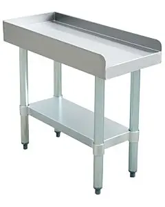 Zanduco 30" Stainless Steel Equipment Stand with Stainless Steel Undershelf and Legs