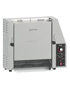 Omcan Stainless Steel Vertical Toaster with Double Slot (8.5" each) - 240V, 2400W