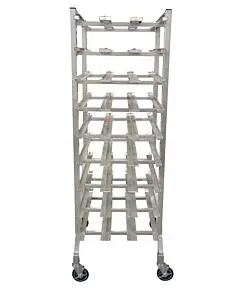 Omcan Can Rack with 9 Layers of Can Storage