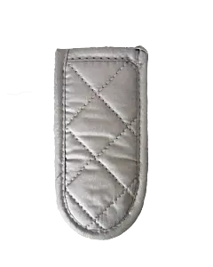 Omcan 3" x 6" Silver-Coated Cotton Handle Holder - 12 Pcs/Pack