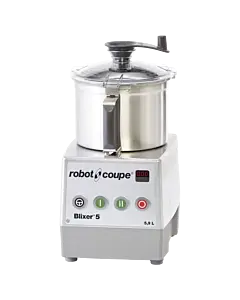 Robot Coupe BLIXER5 Food Processor / Blender / Mixer with 6 Qt. 2-Speed - 240V, 3 HP