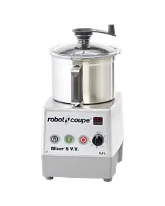 Robot Coupe BLIXER5VV Food Processor / Blender / Mixer with 6.2 Qt. Variable Speed - 208-240V, 3 HP