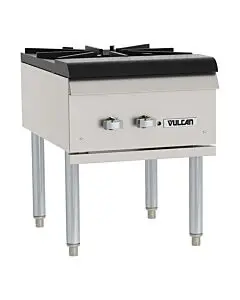 Vulcan VSP100 18" 1 Burner Stock Pot Range Natural Gas - 110,000 BTU