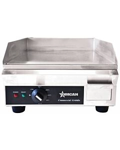 Omcan 21" Countertop Electric Griddle - 1800 W