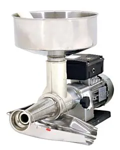 Omcan Medium-Duty Electric Tomato Squeezer with 0.4 HP Motor and Stainless Steel Cover
