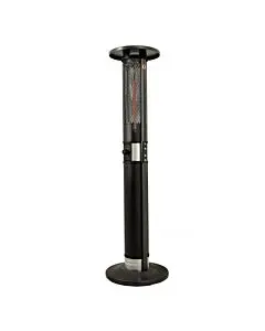 Omcan 55" Electrical Column Patio Heater with Powder Coated Frame and Base Cover, 120V, 1500 W
