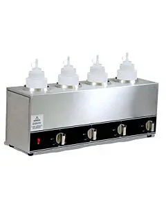 Omcan Quadruple Bottle Sauce Warmer