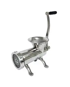 Omcan #32 Stainless Steel Manual Meat Grinder