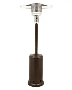 Omcan 87" Golden Hammered Outdoor Patio Heater - 45000 BTU