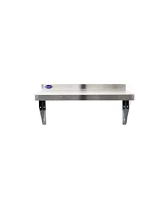 Zanduco Stainless Steel Wall Shelf 16'' Depth