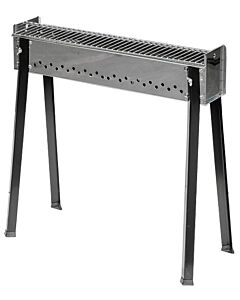 Omcan Kebab Charcoal BBQ Grill 21.2" x 5.5" Grid - CA