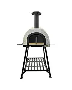Omcan Wood Burning Plain Clay Oven with Steel Base
