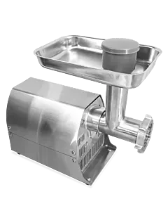 Omcan #8 Economic Light-Duty Stainless Steel Meat Grinder - 0.4 HP