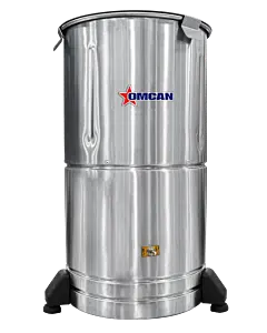 Omcan Electric Onion Peeler Stainless Steel 13lb / 6kg - 0.5HP, 373W, 110V