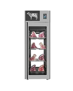 Stagionello® Dry Age 3.0 700 Liter, 150 Kg Dry Aging Cabinet with Humidity Management, 4-Glass View – 220-240V, 1Ph, 548W